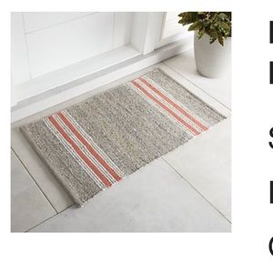 Crate & Barrel New/Unopened box: throw rugs 2x3’ (set of 2)